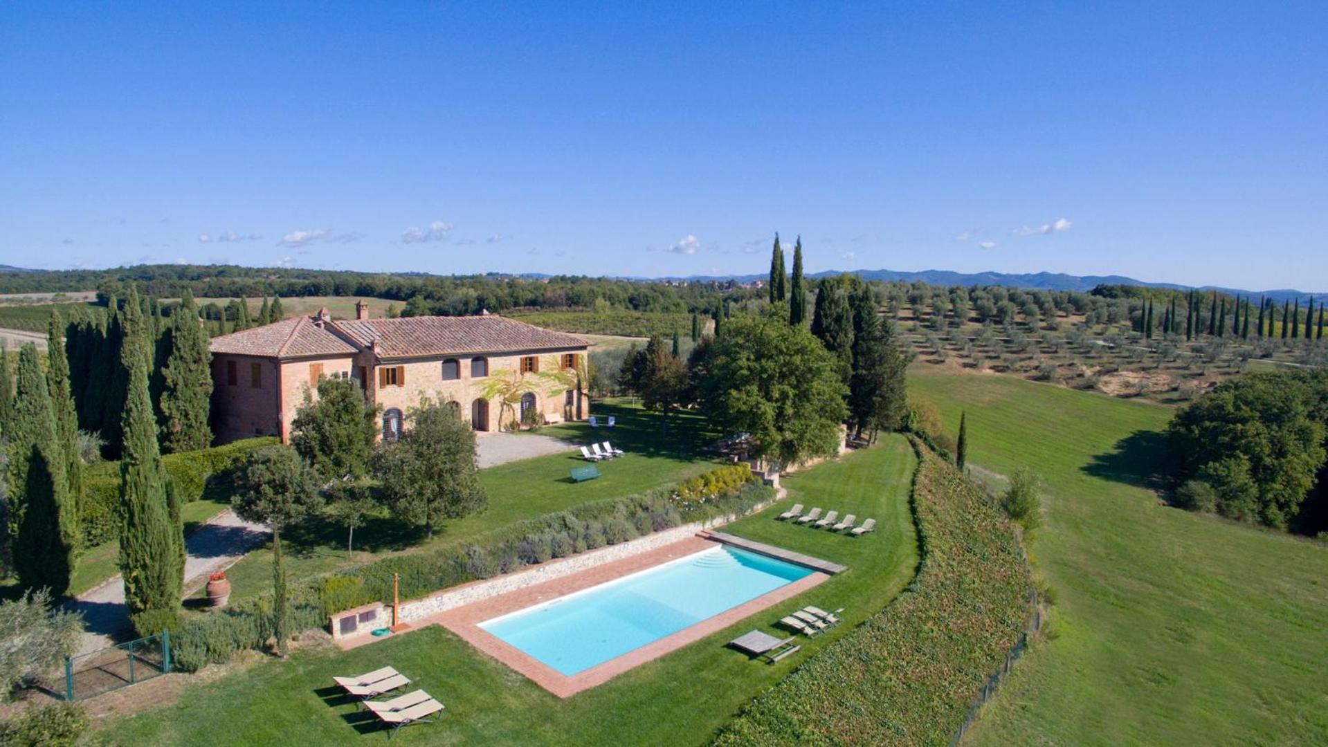 Villa Santa Virginia Σιένα Εξωτερικό φωτογραφία